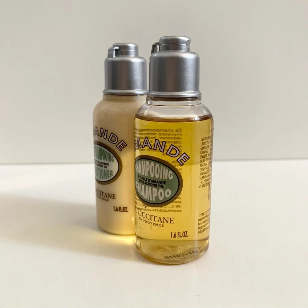 NWOT L’Occitane en Provence vanity set shampoo conditioner
